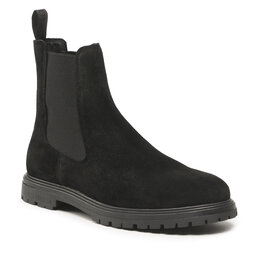 Les Deux Μποτάκια με λάστιχο Les Deux Toby Suede Chealsea Boot LDM820018 Black 100100