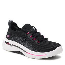 Skechers Sneakersy Skechers Clancy 124863/BKHP Black/Hot Pink