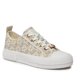 MICHAEL Michael Kors Trampki MICHAEL Michael Kors Evy Lace Up 43H3EYFS1B Vanilla