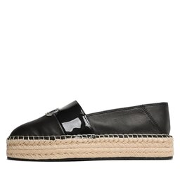 

Еспадрильї Calvin Klein Flatform Espadrille W/Hw HW0HW01619 Ck Black BEH, Чорний