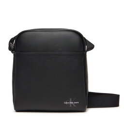 Calvin Klein Jeans Crossover torbica Calvin Klein Jeans Mono Logo Reporter 18 LV04G3014G Crna