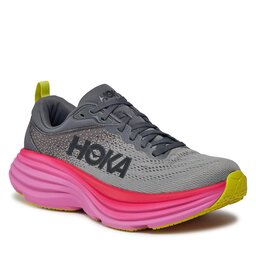 Hoka Schuhe Hoka Bondi 8 1127952 Castlerock / Strawberry CSRW