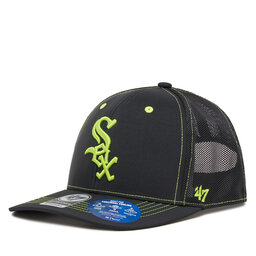 47 Brand Czapka z daszkiem 47 Brand MLB Chicago White Sox XRAY ’47 TRUCKER B-XRAYD06BBP Czarny