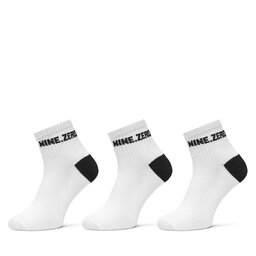 Jack&Jones Σετ ψηλές κάλτσες ανδρικές 3 τεμαχίων Jack&Jones Jacbeijing 12273827 Λευκό