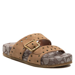 Coach Sandaler och Slip-ons Coach Ally Suede CA460 Peanut/Oak