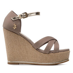 

Босоніжки U.S. Polo Assn. Aylin002 AYLIN002W/2C1 Tau/Gol01, Бежевий
