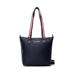 Tommy Hilfiger Torebka Tommy Hilfiger In New Nylon Small Tote AW0AW11164 DW5