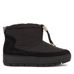 Tommy Hilfiger Śniegowce Tommy Hilfiger Tommy Monogram Snowboot FW0FW07637 Czarny