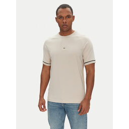 BOSS BOSS Camiseta 50537846 Beis Regular Fit