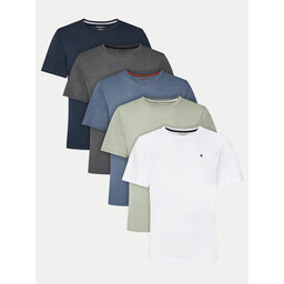 Jack&Jones Jack&Jones 5db-os póló szett Paulos 12277958 Színes Standard Fit