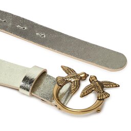 

Жіночий ремінь Pinko Love Berry H3 Belt 20231 PLT01 100125.A0QT Oro/Argento HI50, Золотий