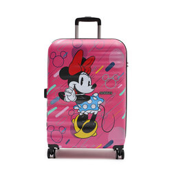 American Tourister Střední Tvrdý kufr American Tourister Wavebreaker Disney 85670-9846-1CNU Minnie Futrure Pop