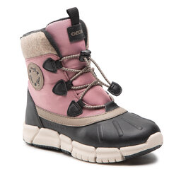 Geox Vinterskor Geox J Flexyper G.B Abx A J26APA 054FU C9231 S Black/Dk Pink