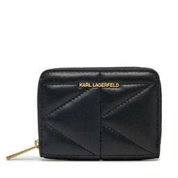 KARL LAGERFELD Портфейл KARL LAGERFELD A1W32064 Черен