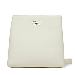 Calvin Klein Handtasche Calvin Klein Ck Bucket Bag_Tex K60K613179 Weiß