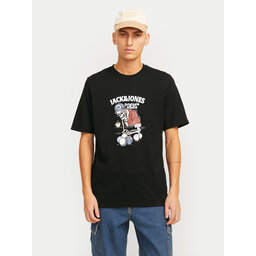 Jack&Jones Jack&Jones Majica Eight Skull 12264841 Črna Standard Fit