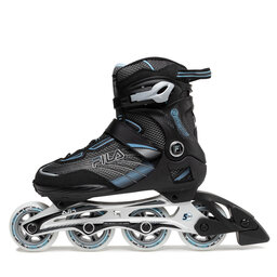 

Ролики Fila Skates Argon 84 010621225 Black/Grey, Чорний