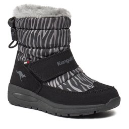 KangaRoos Schneeschuhe KangaRoos K-Pe Marty Rtx 18935 000 5104 Jet Black/Zebra