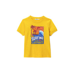 Original Marines Original Marines Camiseta DFP2211CM Amarillo Regular Fit