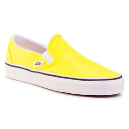 Vans Πάνινα παπούτσια Vans Classic Slip-On VN0A4U38WT71 (Neon) Lemon Tonic/Tr Wht