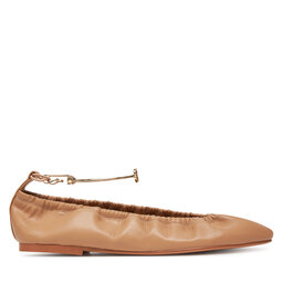 TWINSET Балеринки TWINSET 251TCP150 Кафяв