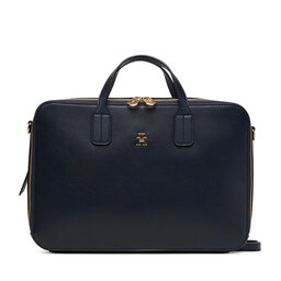 Tommy Hilfiger Torba na laptopa Tommy Hilfiger Th Icon Laptop Bag AW0AW18004 Granatowy