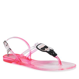 KARL LAGERFELD Sandály KARL LAGERFELD KL80002A Fuschia Rubber