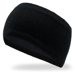 Salewa Medžiaginė ausų juosta Salewa Puez Am Headband 28774 0910 Black Out