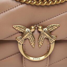 

Сумка Pinko Love Baby Puff C AI 23-24 PLTT 100040 A0F2 Beige D01Q, Бежевий