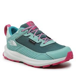 The North Face Chaussures de trekking The North Face Youth Fastpack Hiker Wp NF0A5LXG8051 Harbor Blue/Wasabi