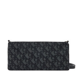 Calvin Klein Jeans Táska Calvin Klein Jeans Logo Jacquard Sophie Top Zip LV04K3183G Fekete