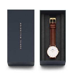 

Годинник Daniel Wellington Petite St Mawes DW00100550 Gold/Brown, Коричневий