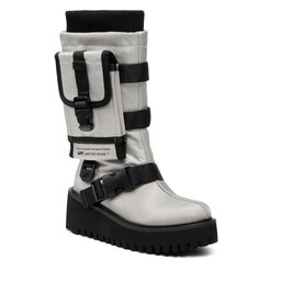 United Nude Ботуши United Nude Combat Pocket 10648715125 Silver grey