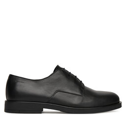 Calvin Klein Κλειστά παπούτσια Calvin Klein Flex Dress Derby 4Holes Lth HM0HM01895 Μαύρο
