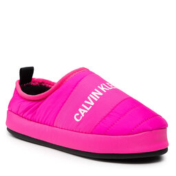 Calvin Klein Jeans Naminės šlepetės Calvin Klein Jeans Home Shoe Slipper YW0YW00479 Pink Glo TZ7