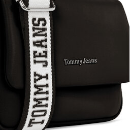 

Сумка Tommy Jeans Tjw City Girl Flap Crossover AW0AW14965 BDS, Чорний