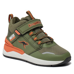 KangaRoos Зимни обувки KangaRoos KD-Dose EV 18912-000-8037 Olive/Flame