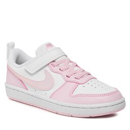 Nike Pantofi Nike Court Borough Low Recraft (PS) DV5457 105 White/Pink Foam