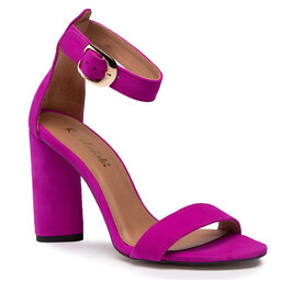 R.Polański Sandalen R.Polański 0876 Fuksja Zamsz