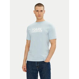 KARL LAGERFELD KARL LAGERFELD Camiseta 755087 552235 Celeste Regular Fit