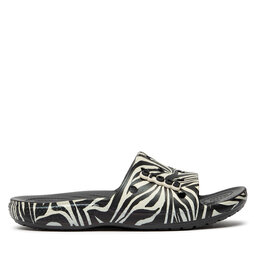 

Шльопанці Crocs Classic Crocs Animal Remix Slde 207841 Black/Zebra Print, Чорний