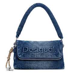 Desigual Táska Desigual Half Logo 25SAXD23 Kék