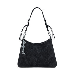 Desigual Τσάντα Desigual Romeo Floral Total Bl 25WAXP40 Μαύρο