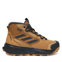 adidas Bakancs adidas Terrex Winter Leather Mid Cut Rain.Rdy Cold JR5297 Barna