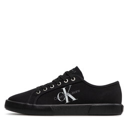 

Кросівки Calvin Klein Jeans Essential Vulcanized 1 YM0YM00306 Triple Black 0GL, Чорний