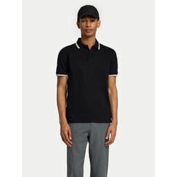 Selected Homme Selected Homme Polo marškinėliai 16095852 Juoda Slim Fit