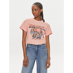 Wrangler Wrangler T-Shirt 112350279 Korallenfarben Regular Fit