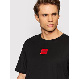 HUGO Hugo T-Shirt Diragolino212 50447978 Μαύρο Regular Fit