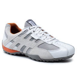 Geox Polobotky Geox U Snake K U4207K 08514 C1405 Šedá