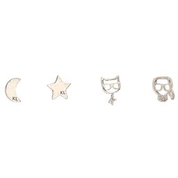 KARL LAGERFELD Комплект 2 чифта обеци KARL LAGERFELD 230W3934 Silver 290